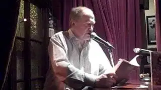 Tom Moloney reading at the Poetry Revival, Limerick