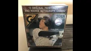 2018 Topps Gallery Baseball Box - Full Retail w/ 2 Autographs