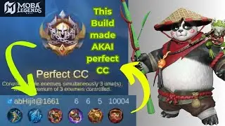 🐼 Akai DOMINATES with PERFECT CC | MLBB 5v5 Ranked Gameplay @RIXALEDGE @Mobalegends55official ​