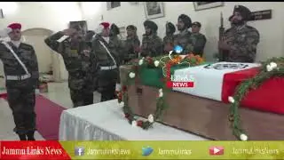 Sunjuwan attack: Wreath laying ceremony of Subedar Madan Lal held with full honours