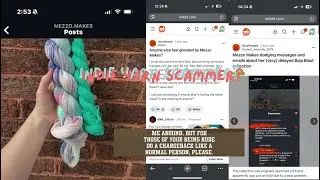 Is this indie yarn dyer scamming people? (MezzoMakes)
