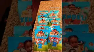 Custom Chip Bags #custompartyfavors #chipbags #partyfavors #kidsparty #partysnacks