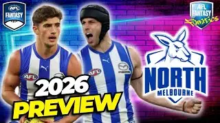 North Melbourne Club Preview | AFL Fantasy 2026