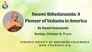 Swami Abhedananda: A Pioneer of Vedanta in America by Swami Vedananda