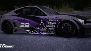 Lamborghini Racecar vs. AWD V6 Subaru 