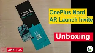 OnePlusNordAR | OnePlus Nord AR Launch Invite | Unboxing