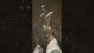 Expensive new patrizia pepe boots destroyed in mud.
