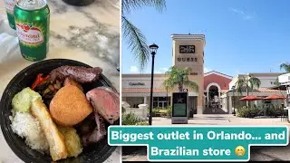 Biggest OUTLET in Orlando and Brazilian Store with delicious FOOD