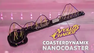 Apollo's Chariot at Busch Gardens Williamsburg Nanocoaster from CoasterDynamix Assembly