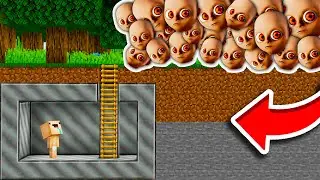 BASE SECRETA VS APOCALIPSIS BEBÉ AMARILLO 😨😱 BASE BEBE NOOB VS The Baby in Yellow en MINECRAFT