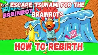 ESCAPE TSUNAMI FOR THE BRAINROTS MAP FORTNITE CREATIVE Gako  - CODE MAP SECRET ZONE ,SECRET BRAINROT