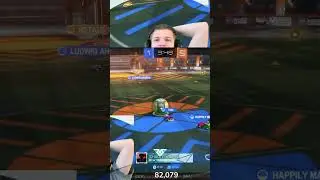 jynxzi SCORES A GOAL ON A PRO! #jynxzi #pro #rocketleague #rocketleagueclips