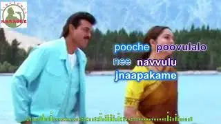 edho okkaraagam Telugu karaoke for Male singers