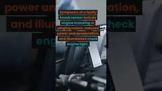 Engine Knock Sensor going Bad? #shorts