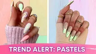 Colorful Pastel Nail Designs 🍭 (NEW 2021 Spring/Summer Trend)