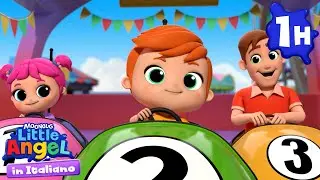 Andiamo Al Parco Divertimenti | Little Angel Italiano | Cartoni Animati con Gianni Piccino