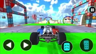 Formula Mega Ramp Car Racing 3D - Impossible Car Stunts #1 - GamePlay