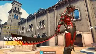 Overwatch Rank 1 Genji God Shadder2k Tryhard Gameplay -POTG-