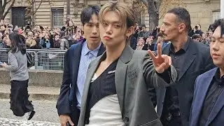 TXT Choi Yeonjun 최연준 arrival @ Miu Miu event for the Paris Fashion Week
