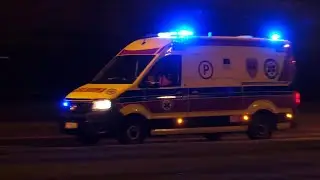 Alarmowo: PO 3WL96 - Ambulans (P) Volkswagen Crafter - WSPR Poznań