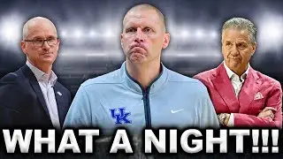 Kentucky's COMPLETE no-show | UConn's struggles | Darius Acuff does it AGAIN  | Michigan-Nebraska