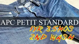 A.P.C. Petit Standard - 2nd wash! | 1yr, 3.5 months of wear