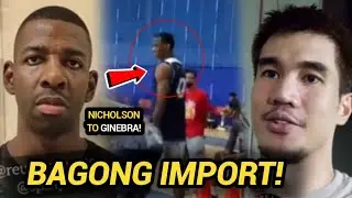 Ginebra Andrew Nicholson Bagong Import Sa Ginebra | Nasa Practice Na | Rosario Matinding Inamin!