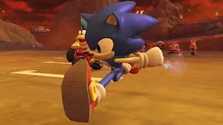 Sonic the Hedgehog in Mario Kart 8 Deluxe MOD!