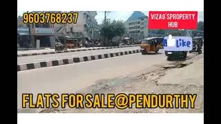 VIZAG REAL ESTATE FLATS FOR SALE // NEAR BRTS ROAD //PENDURTHI & SUJATHANAGAR AREA // VISAKHAPATNAM
