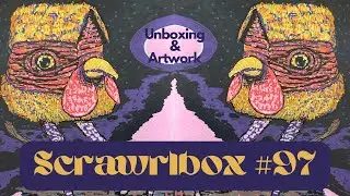 Scrawlrbox 97- Happy to Get My Paws and Claws on this BRAND NEW Art Supply #scrawlrchallenge