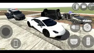 🚔🔥Get ready for the ultimate Lamborghini Police Car Racing Action! Watch as police cars chase🚔🔥 ।