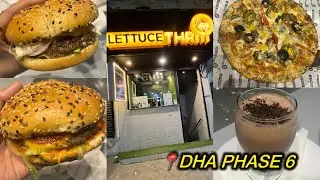 Lettuce Thrill | DHA Phase 6 | Karachi #youtube #food #dinner #trending #viralvideo #like #share