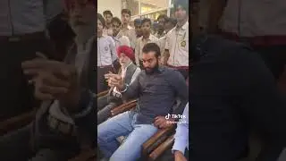 lakha sidhana ho gya sidha school de principal nu #punjabi #lakhasidhana #punjab