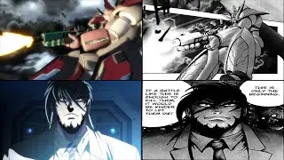 Getter Robo D2 VS Zordo XX l ゲッターロボ D2 VS ゾルドXX [GETTER ARC MANGA ANIME COMPARISON ゲッターロボアーク漫画アニメ比較]