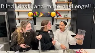 (WARNING TO ANYONE WHO HAS HEADPHONES IN) Cooking Blind, Deaf & Mute… What Could Go Wrong? 😂