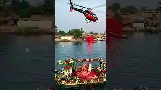 Boat wedding #wedding #foryou#foryoupage #viral #love #song #drone #video #shorts
