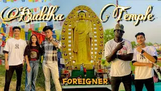 Exploring Buddha Temple With Foreigners || Place To Visit Near Graphic Era University Dehradun