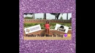Panther Pride Move In Day 💜💛 #PVAMU23