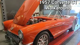 1957 Corvette C1 Walkaround &ndash; 283 V8 Dual Carter Carbs &ndash; 270HP | All Numbers Matching