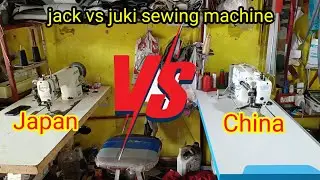 Jack vs Juki sewing machine // Which brand of industrial sewing machine is the best