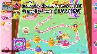 Candy Crush Saga Gameplay Levels (11696-11700)