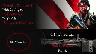 | M60 To Diamond | Black Ops Cold War Zombies | Zoo | Light Machine Gun Power | Part 6 |