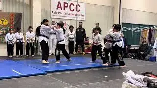 Team PDK&rsquo;s Kids Self Defense Demonstration APCC 27th New Year Celebration Tacoma Dome
