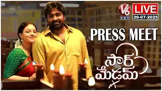 LIVE : SIR MADAM Movie Press Meet | Vijay Sethupathi | Nithya Menen | V6Ent