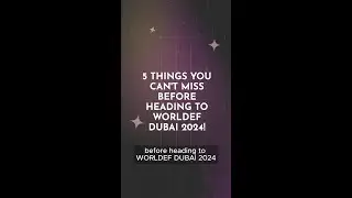 2 days left for WORLDEF DUBAI! | #worldef2024 #worldefdubai #ecommerce