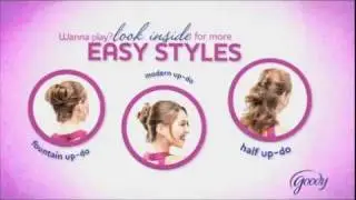 Goody Simple Styles -Spin Pin and Modern Updo