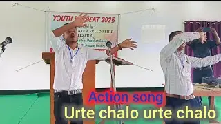 Urte chalo urte chalo! Action song, at Mission chariali, NBBCA building,