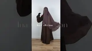 Niqab and Khimar Set Selma 2 Layer-Long#abaya #abayadress #hijab #abayahijab #abayamodern #hijab