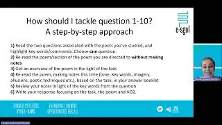 Unit 2 Poetry, Section A