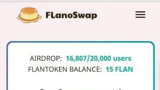 FlanoSwap Airdrop - Get Instant 15 FLano Token Free || New Airdrop